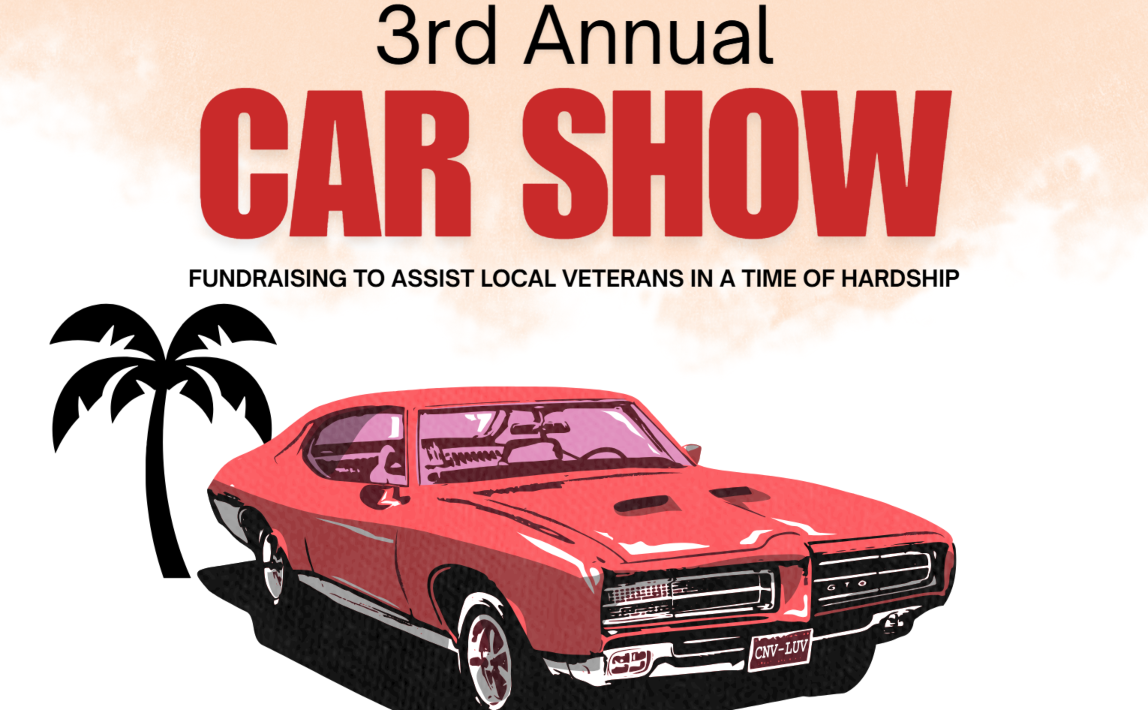 Oceanside VFW Car Show partial flyer August 2026